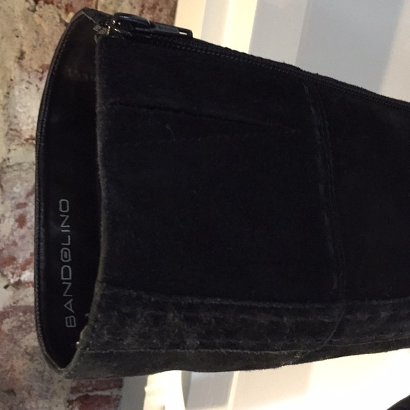 Black Bandolino Suede Knee Boots - Picture 3 of 3